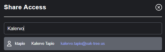 Sonador 0.4 Auth: Create Study ACL Local Policy Step 2, search for user or group