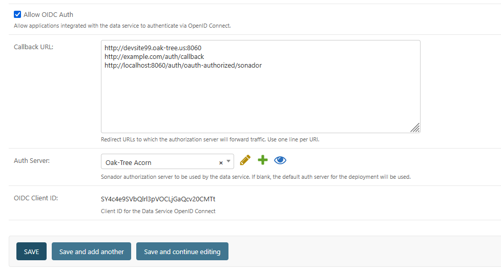 Sonador 0.4.1: OpenID Client