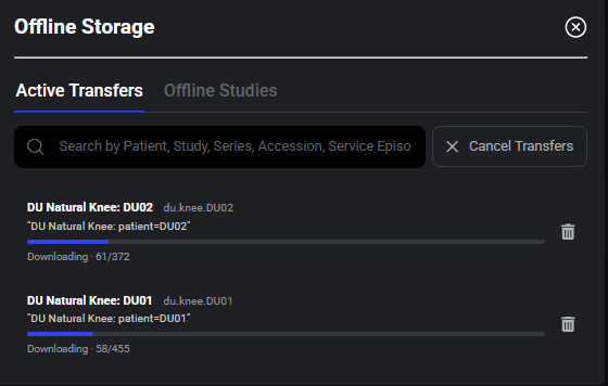 Sonador 0.4.1: Transfer Queue