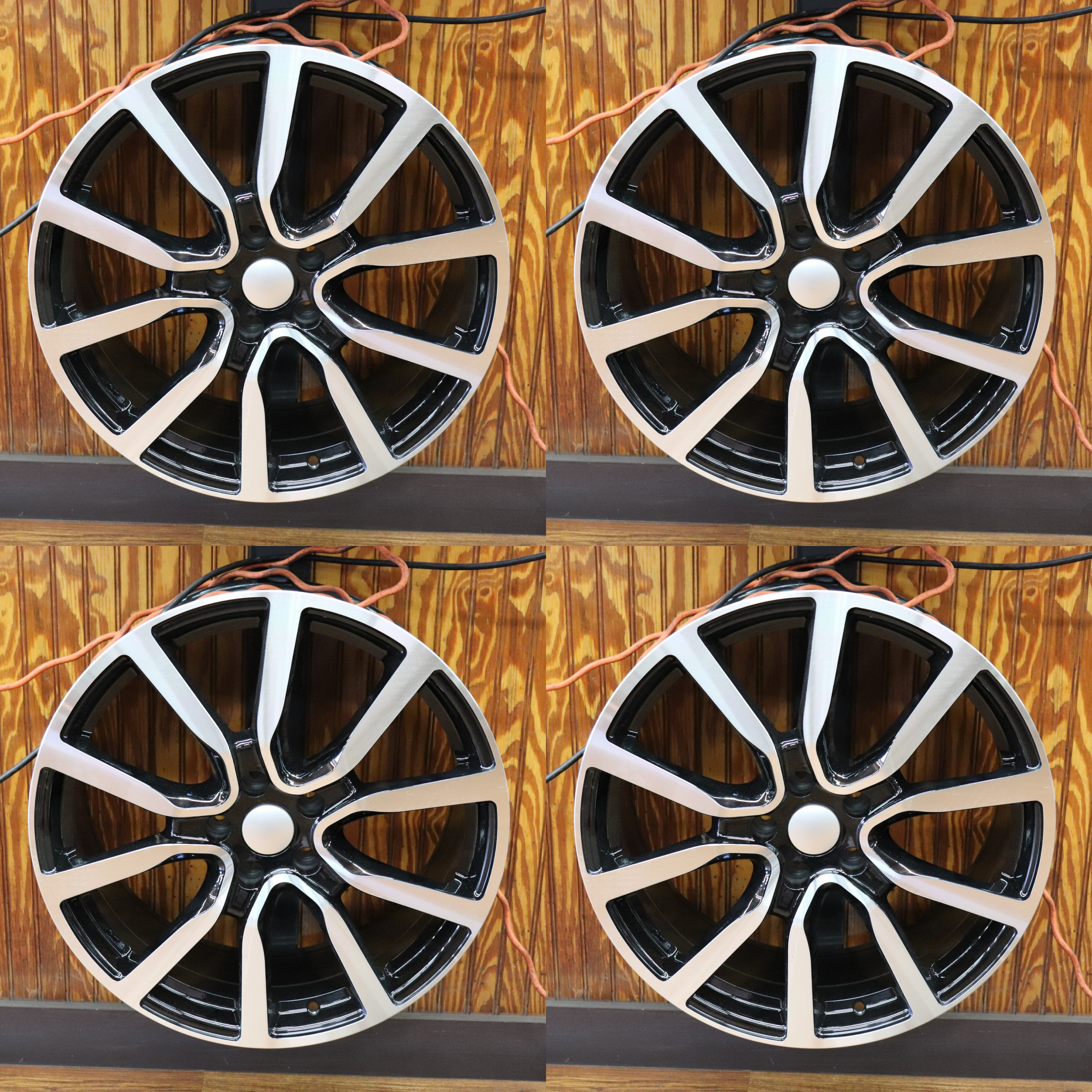 SET of FOUR Audi A4 A5 A6 A7 A8 2008 09 10 11 12 13 14 15 2016 19" OEM Rims Wheels 1165BM 1165BM