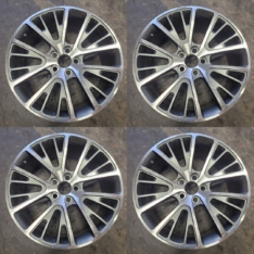SET of 4 NEW Land Rover 20" Rims 20x9.5 Machined Grey