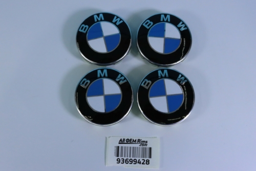 FOUR (4) BMW 5 Series 6 7 M 2008 09 10 11 12 13 14 15 16 17 18 19 2020 OEM Center Caps 3613678353603