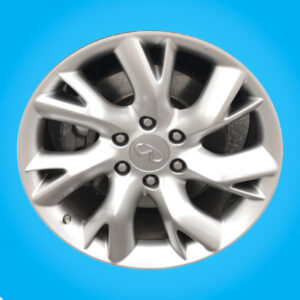 Infiniti QX56 QX80 2011-2013 20" OEM Rim Wheel 73727 D03001LB4A N6178708 Refurbished