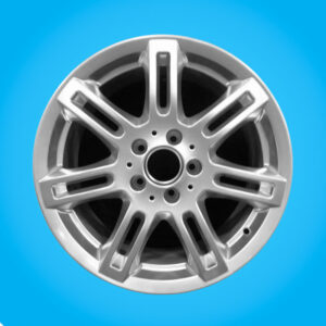 Mercedes SLK230 SLK320  2004-2004 17" OEM Rim Wheel 65330 A1704012302 N0650369 Refurbished