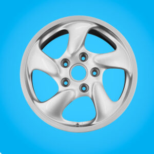 Porsche Boxster  2001-2003 17" OEM Rim Wheel Rear 67251 98636212605 N4973534 Refurbished