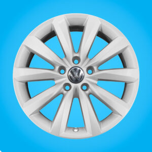 Volkswagen Tiguan  2009-2012 17" OEM Rim Wheel 69948 5N0601025P N2205586 Refurbished