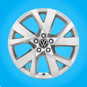 Volkswagen Atlas Cross Sport  2020-2023 18" OEM Rim Wheel 70080 3CM6010258Z8 N0593907 Refurbished