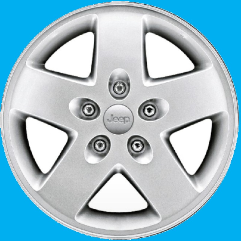 2007-2018 Jeep Wrangler 17" OEM Rim