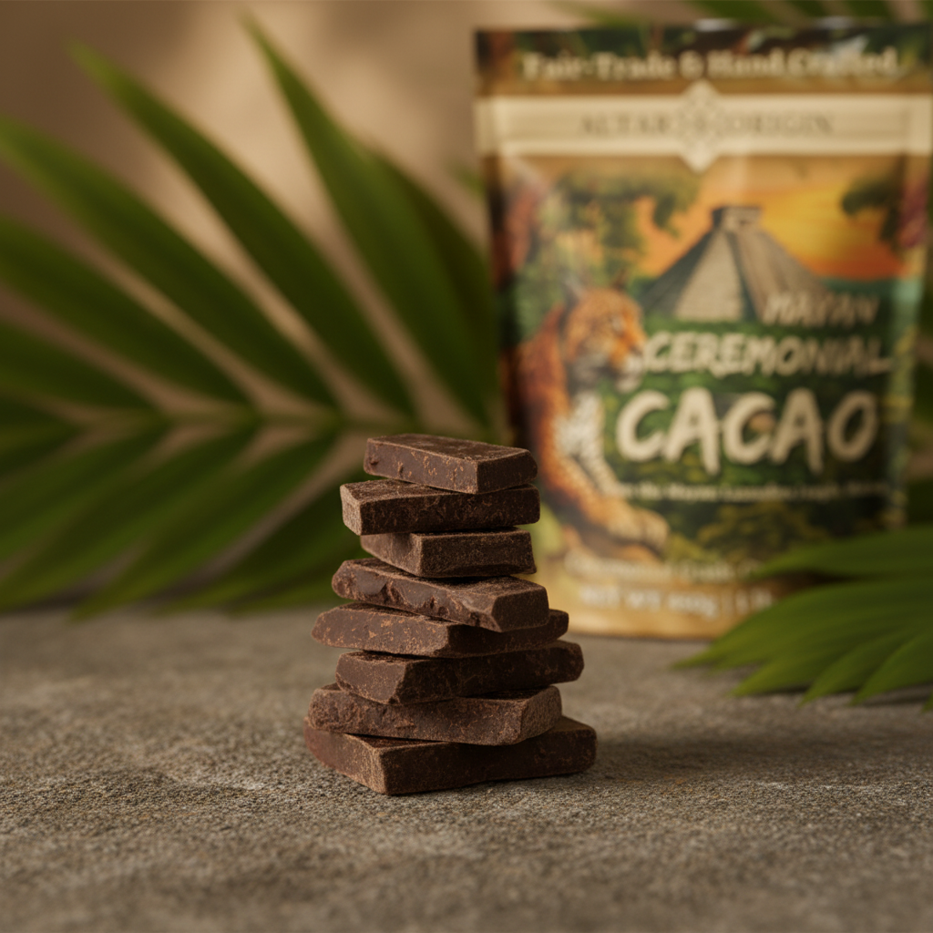 Ceremonial cacao preparation