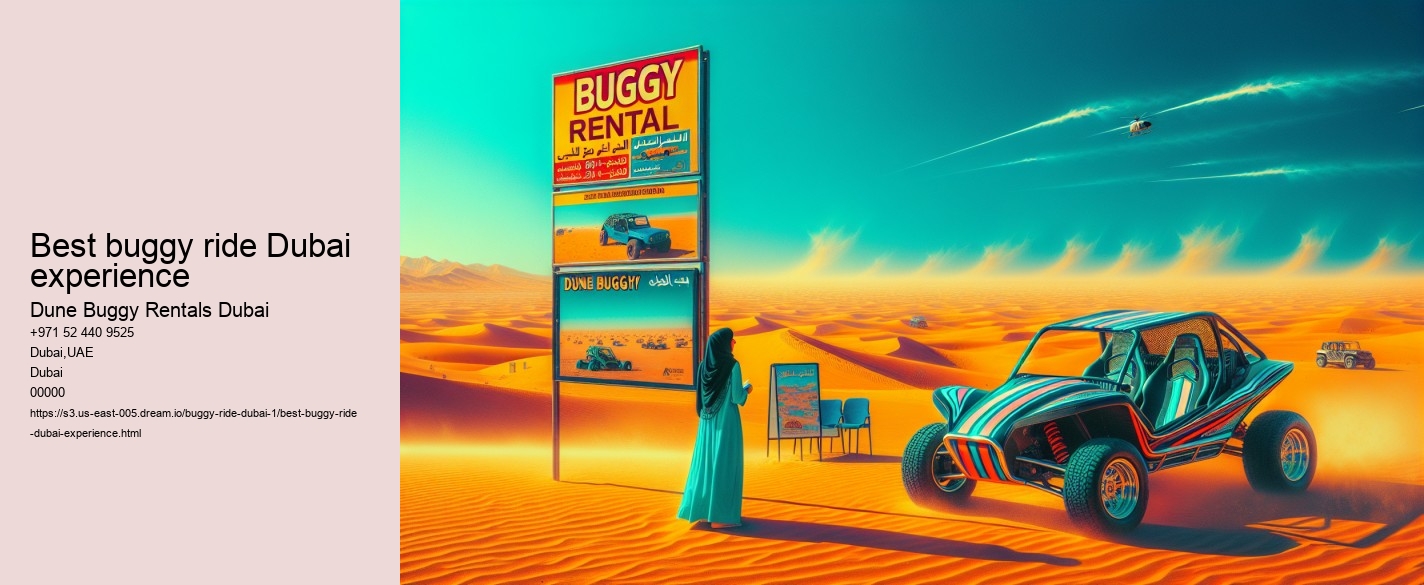 best buggy ride Dubai experience