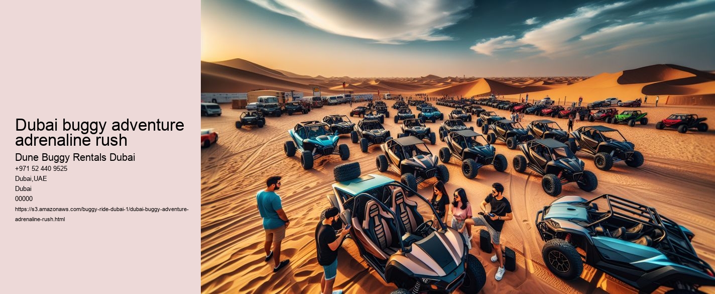 Dubai buggy adventure adrenaline rush