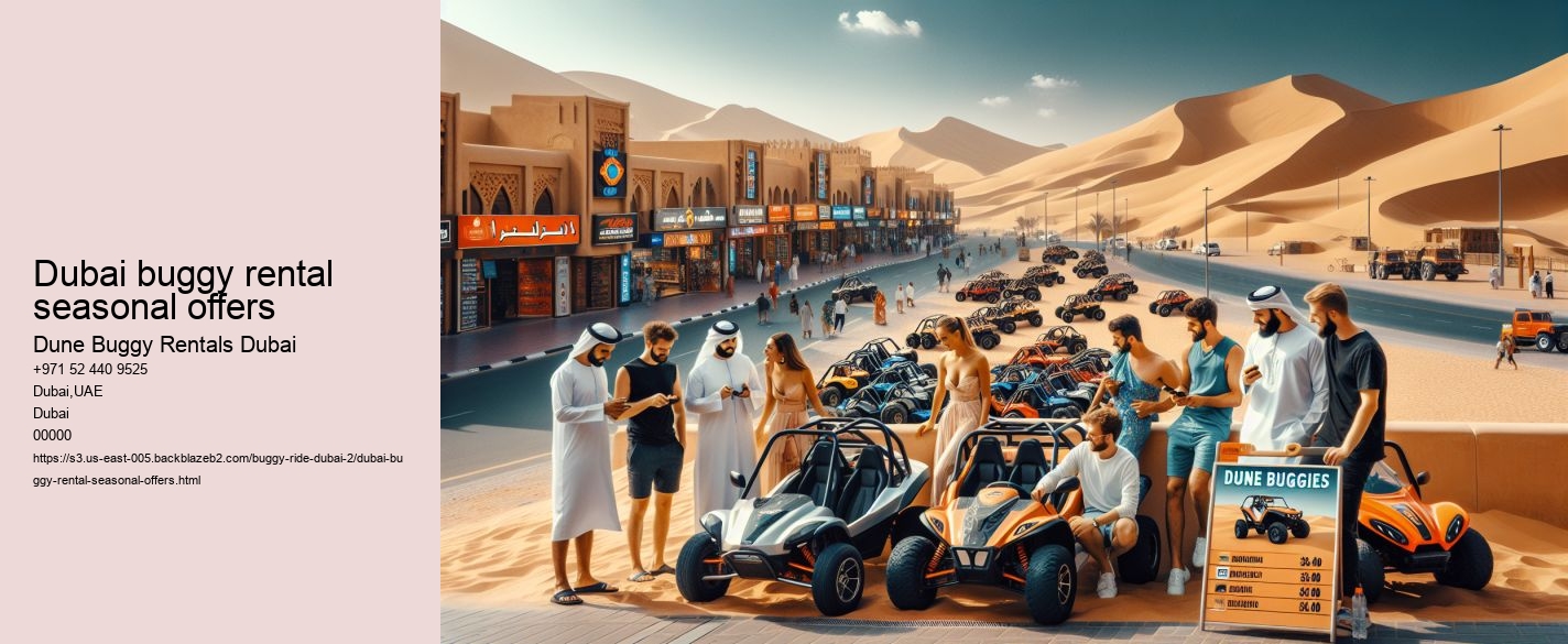 Dubai buggy rental seasonal offers