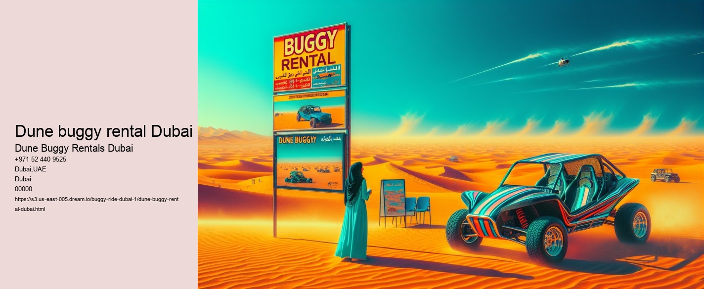 Dune buggy rental Dubai