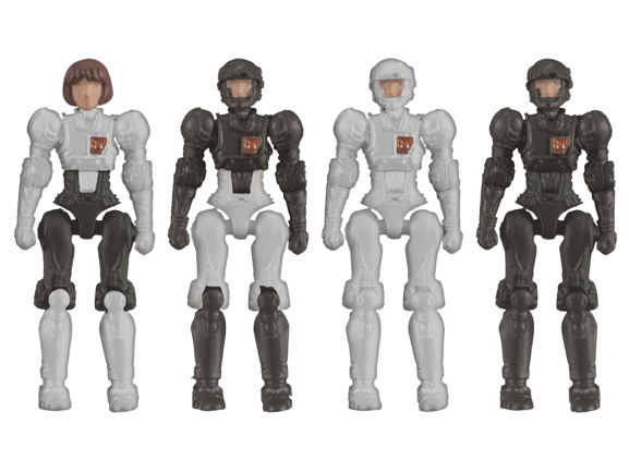 DA-41 Female Dianauts Set