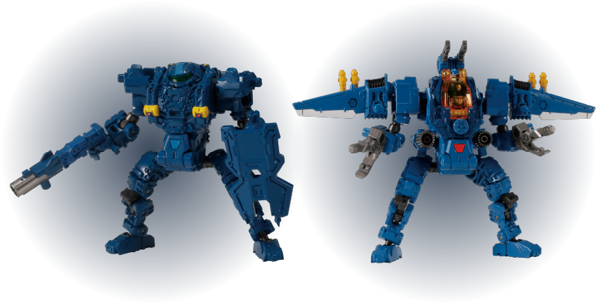 DA-64 Powered System Maneuver Gamma & Delta Mobile Base Set