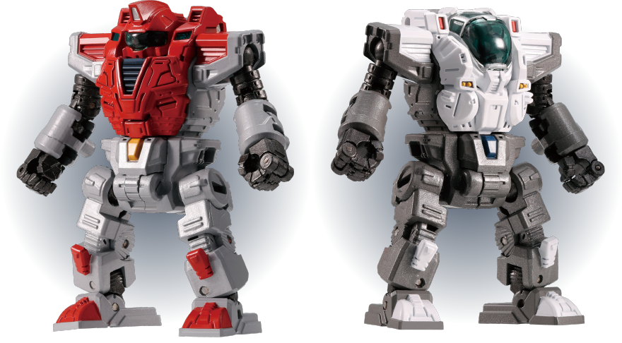 DA-77 Diaclone Powered Suits/202X (A-Type & B-Type) Set