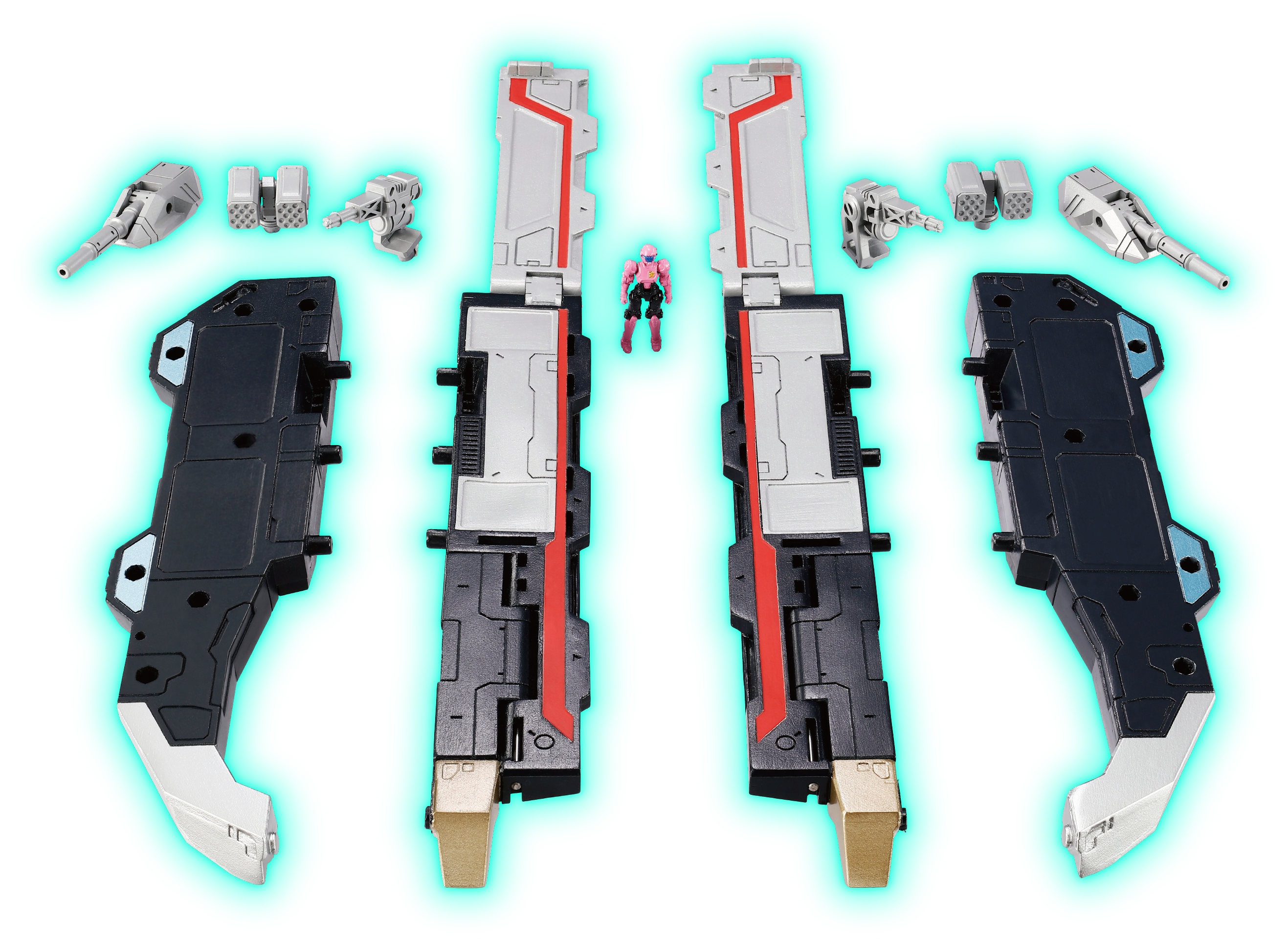 DA-99 Grand Dion Enhancement Unit B: Ram/Extended Deck Set | Robot Base