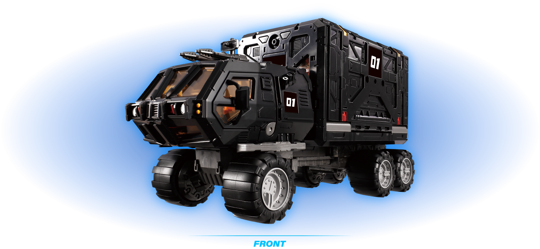 TM-10 Tactical Mover Tactical Carrier Black (TakaraTomy Mall Exclusive)