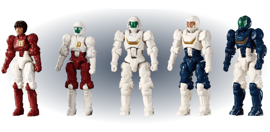 DA-107 Diaclone Corps Member Ver.2.0 & Female Corps Member Set