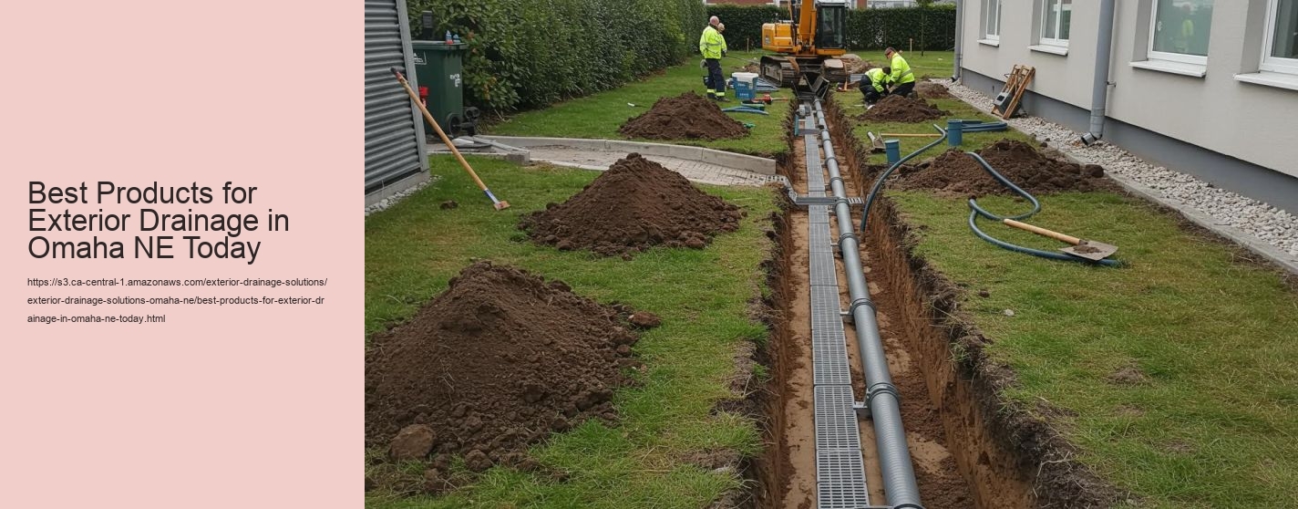 Best Products for Exterior Drainage in Omaha NE Today