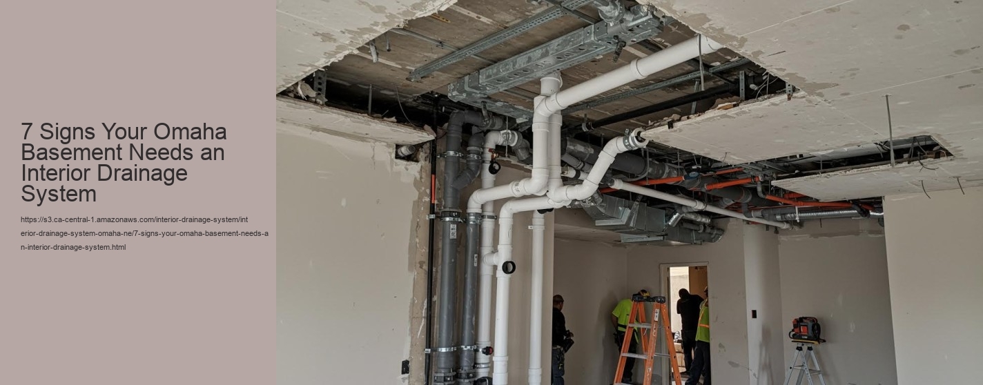 7 Signs Your Omaha Basement Needs an Interior Drainage System