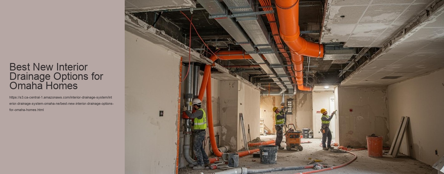 Best New Interior Drainage Options for Omaha Homes