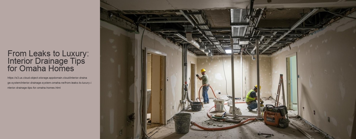From Leaks to Luxury: Interior Drainage Tips for Omaha Homes