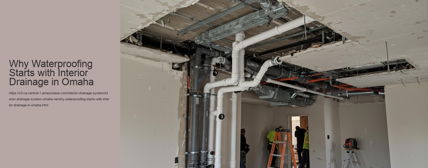Why Waterproofing Starts with Interior Drainage in Omaha