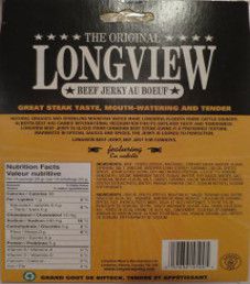 Longview - Sweet Chili Beef Jerky Longview - Sweet Chili Beef Jerky