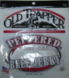 Old Trapper - Peppered Beef Jerky 3.25oz