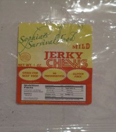 Sophia's Survival Food - Mild Beef Jerky