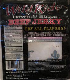 Wild Ride - Teriyaki Beef Jerky Wild Ride Teriyaki Beef Jerky