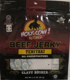 Holy Cow! Kosher - Teriyaki Beef Jerky