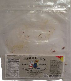 Strollo's - Hot Garlic Beef Jerky