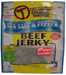 Tillamook Country Smoker - Sea Salt & Pepper Beef Jerky Tillamook Country Smoker - Sea Salt & Pepper Beef Jerky