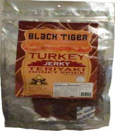 Black Tiger - Teriyaki Honey Spice Turkey Jerky Black Tiger - Teriyaki Honey Spice Turkey Jerky