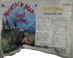 Mountain Man - Curry Beef Jerky