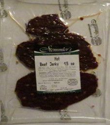 Stemmler Meats - Hot Beef Jerky