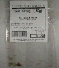 Florence Meats - Traditional Biltong 50 Grams