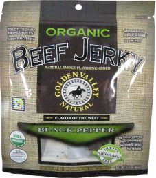 Golden Valley Natural - Black Pepper Organic Beef Jerky