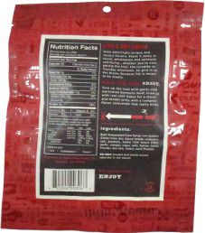 Krave - Garlic Chili Pepper Beef Jerky