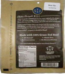Lawless Jerky - Aloha Teriyaki 100% Grass Fed Beef Jerky