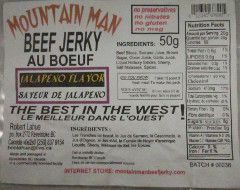 Mountain Man - Jalapeno Beef Jerky