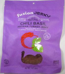 Fusion Jerky - Chili Basil Turkey Jerky