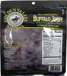 Golden Valley Natural - Original Buffalo Jerky