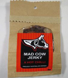 Mad Cow Jerky - X Hot Chilli Beef Jerky