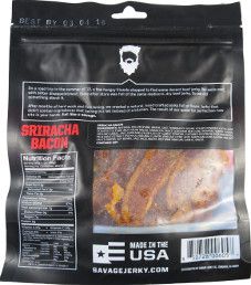 Savage Jerky Co. - Sriracha Bacon Jerky