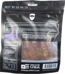 Savage Jerky Co. - Ghost Pepper Buffalo Beef Jerky