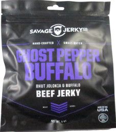Savage Jerky Co. - Ghost Pepper Buffalo Beef Jerky