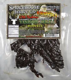 Smokehouse Jerky Co. - Peppered Venison Jerky